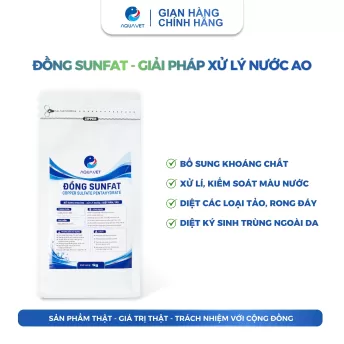 Đồng Sunfat CuSO4 - Phèn Xanh Diệt Nấm